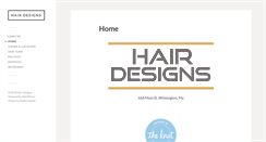 Desktop Screenshot of hairdesignsforyou.com